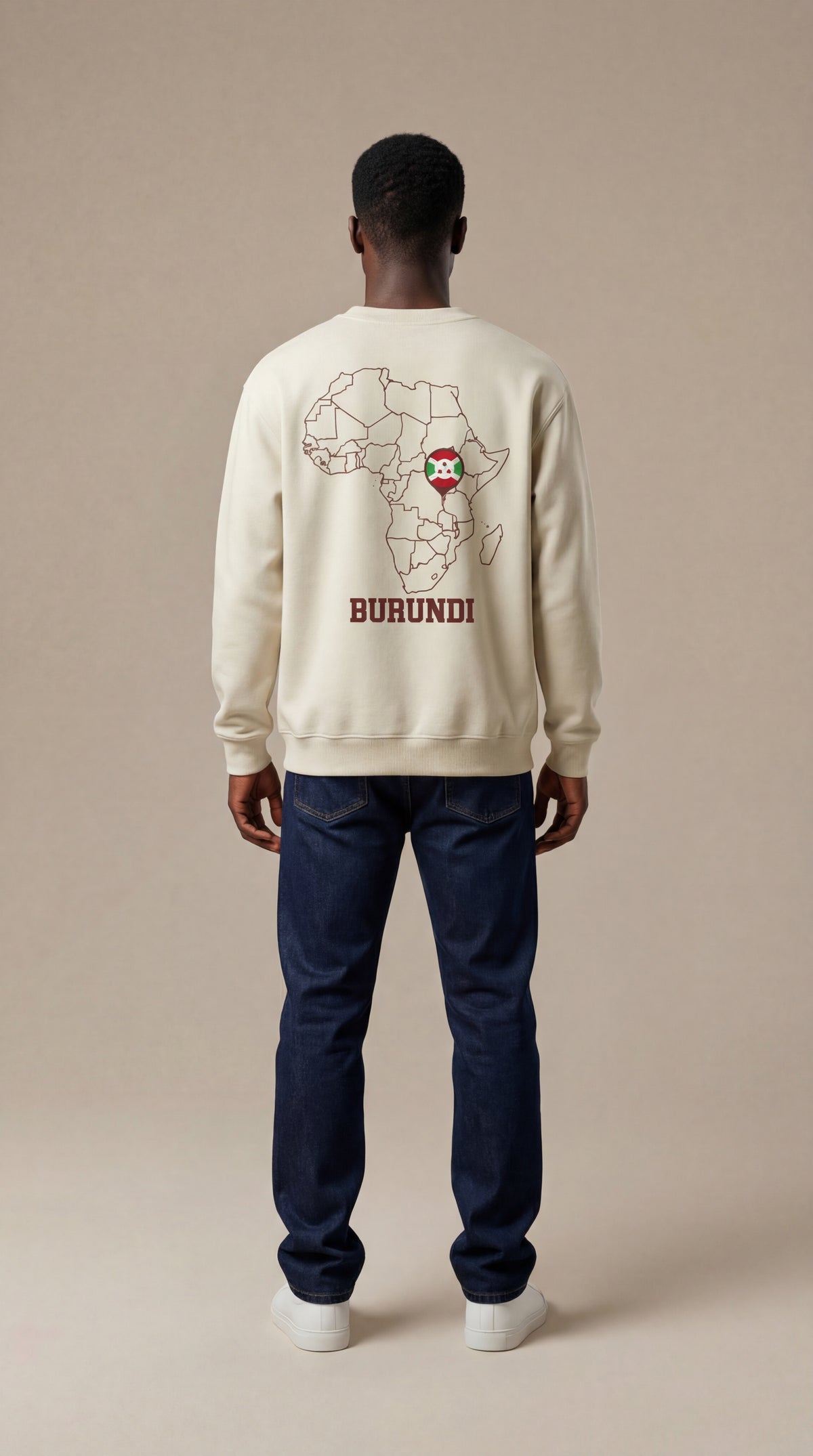 Jersey Burundi - Hombre